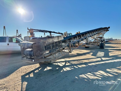 Armaco 36 in x 75 ft Portable Stacking Conveyor