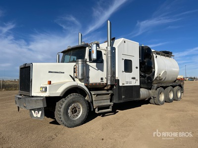 2015 Tornado F4SL on 2015 Western Star 4900SA 8x6 Vacuum Excavator Truck