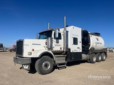 2015 Tornado F4SL on 2015 Western Star 8x6 Tri Drive Hydrovac Vacuum Excavator Truck