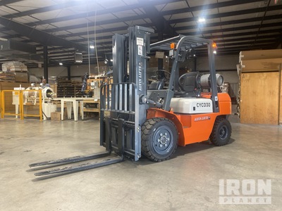 2024 AlvinLift CYCD30 6613 lb Cushion Tire Forklift (Unused)