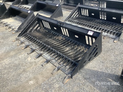 All-Star 84 in Skeleton Skeleton Skid Steer Bucket - Fits skid (Unused)