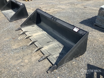 Mid-State 78 in Low Profile Skid Steer Bucket (Unused)