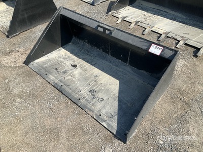 Mid-State 60 in Low Profile Skid Steer Bucket