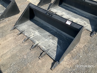 Mid-State 68 in Multi-Purpose Low Profile Skid Steer Bucket