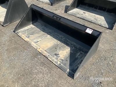 74 in Low Profile Skid Steer Bucket