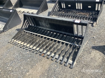 All-Star 72 in Skeleton Skid Steer Bucket - Fits skid (Unused)
