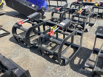 Mid-State 60 in Root Garfio para minicargadora - Fits skid (Unused)