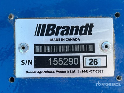 2024 Brandt 15100 15 in x 100 ft Swing Grain Conveyor