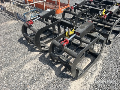 Mid-State 60 in Root Skid Steer Grapple (Unused)