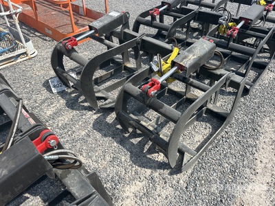 Mid-State 60 in Root Skid Steer Grapple (Unused)