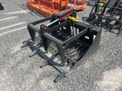 All-Star 48 in Rock Skid Steer Grapple Bucket (Unused)