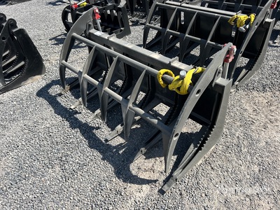 Mid-State 68 In Skid Steer Root Rake (Unused)