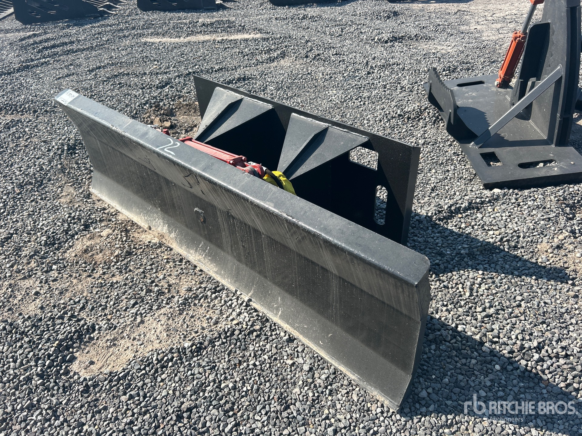 Mid-State 72 in Tilting Skid Steer Dozer (Unused)