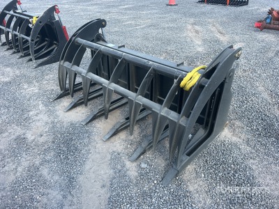 All-Star 68 in Heavy Duty Skid Steer Root Rake (Unused)