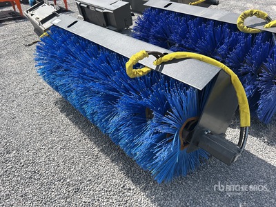 All-Star 72 in Angle Skid Steer Broom (Unused)