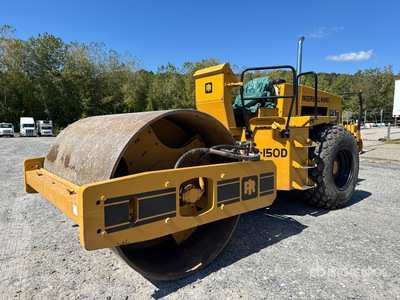 1986 Ingersoll Rand SD150D Rullo vibrante ferro gomma