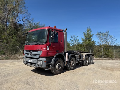 2009 Mercedes-Benz Actros 4151 8x4 Camion Amplirol Roll-Off Truck