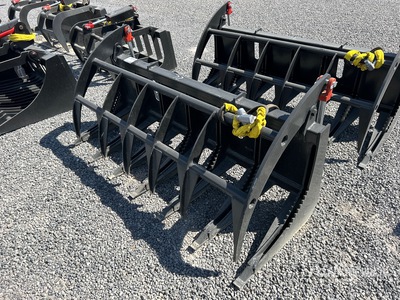 All-Star 72 in Skid Steer Root Rake (Unused)