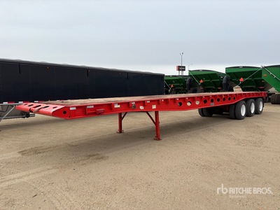 2004 Peerless 48 ft Tri/A Flatbed Step Deck Trailer