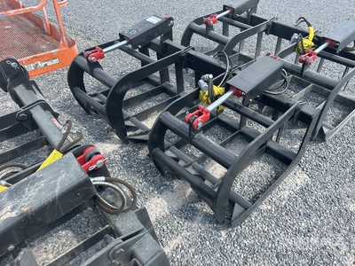 Mid-State 60 in Root Skid Steer Grapple (Unused)