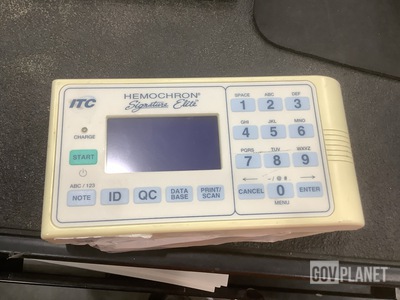 ITC Hemochron Signature Elite Whole Blood Microcoagulation System