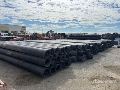 Quantity of (7) 10 ft x 20 ft HDPE Pipe