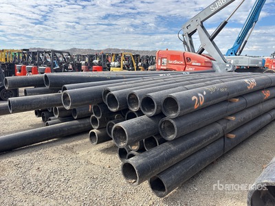 Quantity of (2) 14 ft x 20 ft HDPE Pipe