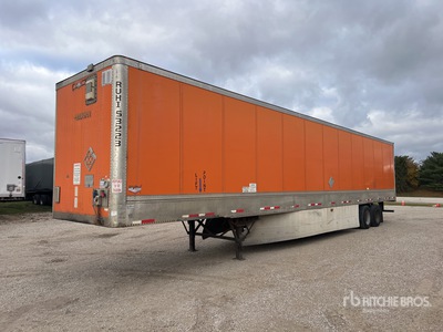 2012 Wabash 53 ft x 102 in T/A Geschlossene Anhänger