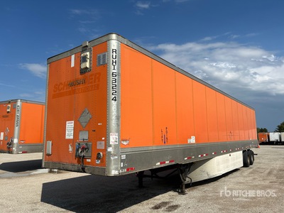 2011 Wabash DVHDHPC 53 ft x 102 in T/A Van Trailer