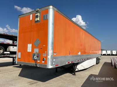 2011 Wabash DVHDHPC 53 ft x 102 in T/A Rimorchio furgonato