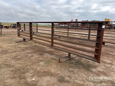 Quantity of (5) 5 ft 2 in x 24 ft Recinto per bestiame (Unused)