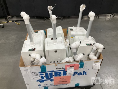 (6) Vector R&D VV-1000 External-Oral Suction Units