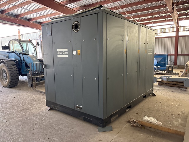 2015 Atlas Copco G200 Skid-Mounted Air Compressor 2015 Atlas Copco G200 Skid-Mounted Air Compressor