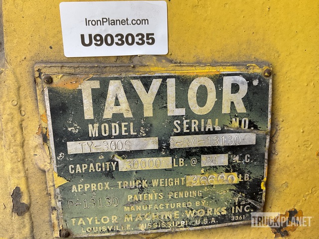 MONTACARGAS 1977 TAYLOR TY300S