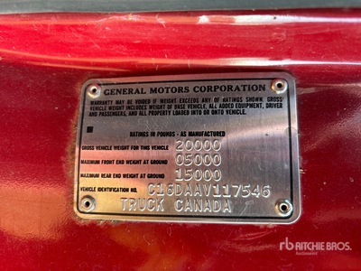 1980 Chevrolet 60 4x2 Camión de granos