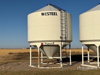2002 Westeel 1408 Magnum F +/- 50 bu Epoxy Lined Hopper Contenedor de grano