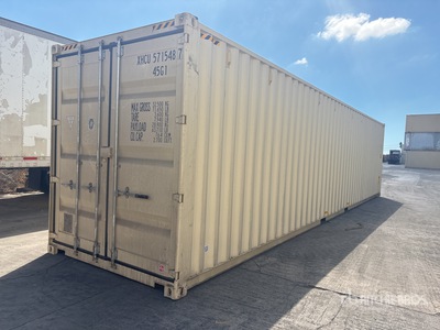 2025 40 ft High Cube Storage Container (Unused)