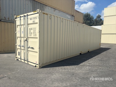 2025 40 ft High Cube Storage Container (Unused)