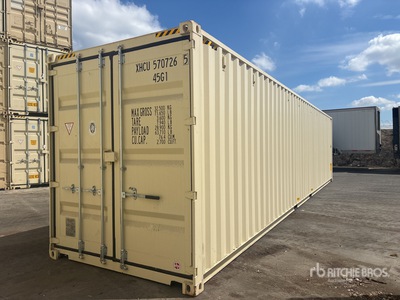 2025 40 ft High Cube Storage Container (Unused)