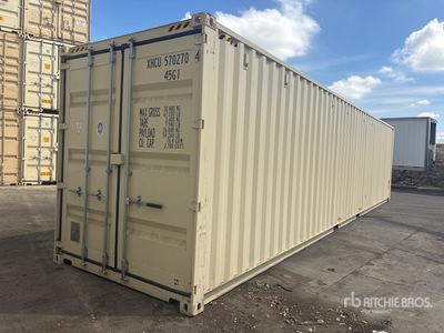2025 40 ft High Cube Storage Container (Unused)
