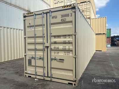 2025 40 ft High Cube Storage Container (Unused)