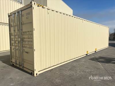 2025 40 ft High Cube Storage Container
