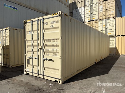 2025 40 ft High Cube Storage Container