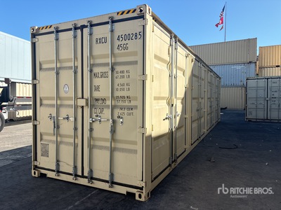 2024 40 ft High Cube Multi-Door 4x right side cargo door Storage Container (Unused)