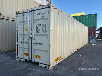 2022 40 ft High Cube Double-Ended Storage Container (Unused)