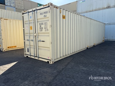 2022 40 ft High Cube Double-Ended Storage Container (Unused)