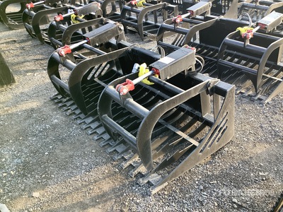 All-Star 68 in Skeleton Skid Steer Grapple (Unused)