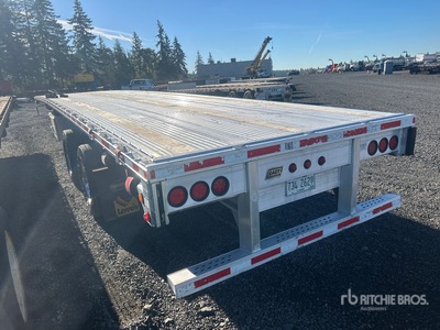 2021 East 53 ft T/A Spread Axle Flatbed Trailer