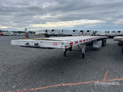 2021 East 53 ft T/A Spread Axle Flatbed Trailer