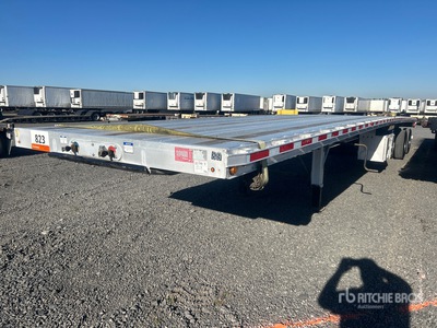 2021 East 53 ft T/A Spread Axle Flatbed Trailer